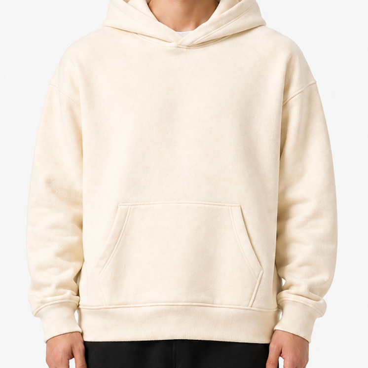 590GSM RELAXED 3-PIECE HOOD HOODIE